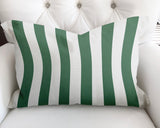 Claire Striped Reversible Indoor/Outdoor Rectangular Pillow