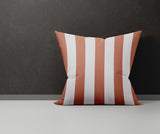 Claire Striped Reversible Indoor/Outdoor Square Pillow