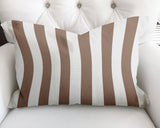 Claire Striped Reversible Indoor/Outdoor Rectangular Pillow