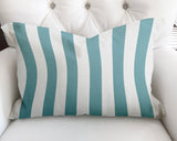 Claire Striped Reversible Indoor/Outdoor Rectangular Pillow