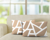 No Decorative Addition Outdoor Reversible Throw Rectangular Pillow