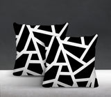 Clarion Abstract Reversible Indoor/Outdoor Square Pillow