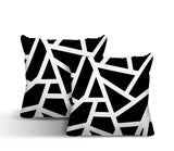 Clarion Abstract Reversible Indoor/Outdoor Square Pillow