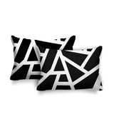 No Decorative Addition Outdoor Reversible Throw Rectangular Pillow