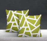 Clarion Abstract Reversible Indoor/Outdoor Square Pillow