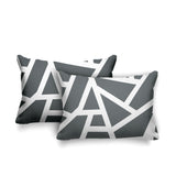 No Decorative Addition Outdoor Reversible Throw Rectangular Pillow
