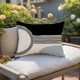 Cassie Abstract Outdoor Reversible Throw Rectangular Pillow