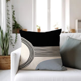 Clarion Abstract Spun Polyester Square Indoor/Outdoor Throw Pillow