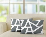 No Decorative Addition Outdoor Reversible Throw Rectangular Pillow