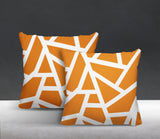 Clarion Abstract Reversible Indoor/Outdoor Square Pillow