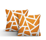 Clarion Abstract Reversible Indoor/Outdoor Square Pillow