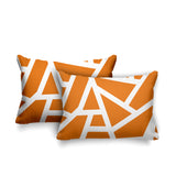 No Decorative Addition Outdoor Reversible Throw Rectangular Pillow