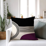 Clarion Abstract Spun Polyester Square Indoor/Outdoor Throw Pillow