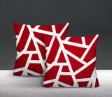 Clarion Abstract Reversible Indoor/Outdoor Square Pillow