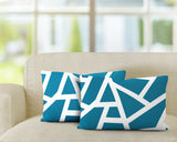No Decorative Addition Outdoor Reversible Throw Rectangular Pillow