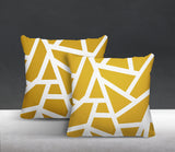 Clarion Abstract Reversible Indoor/Outdoor Square Pillow