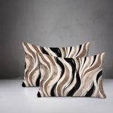 Clark Zebra Print Indoor/Outdoor Reversible Rectangular Pillow