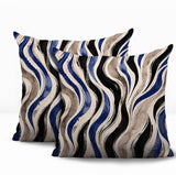 Clark Zebra Print Indoor/Outdoor Reversible Square Pillow