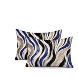 Clark Zebra Print Indoor/Outdoor Reversible Rectangular Pillow
