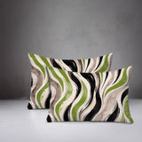 Clark Zebra Print Indoor/Outdoor Reversible Rectangular Pillow