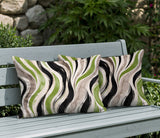 Clark Zebra Print Indoor/Outdoor Reversible Rectangular Pillow