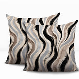 Clark Zebra Print Indoor/Outdoor Reversible Square Pillow