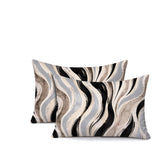 Clark Zebra Print Indoor/Outdoor Reversible Rectangular Pillow