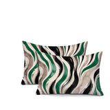Clark Zebra Print Indoor/Outdoor Reversible Rectangular Pillow