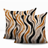 Clark Zebra Print Indoor/Outdoor Reversible Square Pillow