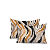 Clark Zebra Print Indoor/Outdoor Reversible Rectangular Pillow