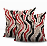 Clark Zebra Print Indoor/Outdoor Reversible Square Pillow