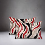Clark Zebra Print Indoor/Outdoor Reversible Rectangular Pillow