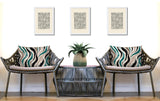 Clark Zebra Print Indoor/Outdoor Reversible Rectangular Pillow