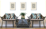 Clark Zebra Print Indoor/Outdoor Reversible Rectangular Pillow