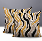 Clark Zebra Print Indoor/Outdoor Reversible Square Pillow