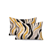 Clark Zebra Print Indoor/Outdoor Reversible Rectangular Pillow