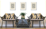 Clark Zebra Print Indoor/Outdoor Reversible Rectangular Pillow