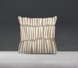Clayton Striped Spun Polyester Indoor/Outdoor Reversible Throw Pillow