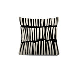Clayton Striped Spun Polyester Indoor/Outdoor Reversible Throw Pillow