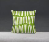 Clayton Striped Spun Polyester Indoor/Outdoor Reversible Throw Pillow
