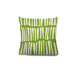 Clayton Striped Spun Polyester Indoor/Outdoor Reversible Throw Pillow