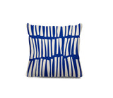 Clayton Striped Spun Polyester Indoor/Outdoor Reversible Throw Pillow