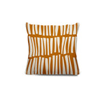 Clayton Striped Spun Polyester Indoor/Outdoor Reversible Throw Pillow