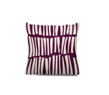 Clayton Striped Spun Polyester Indoor/Outdoor Reversible Throw Pillow