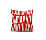 Clayton Striped Spun Polyester Indoor/Outdoor Reversible Throw Pillow