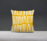 Clayton Striped Spun Polyester Indoor/Outdoor Reversible Throw Pillow