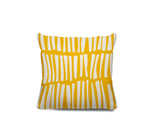 Clayton Striped Spun Polyester Indoor/Outdoor Reversible Throw Pillow