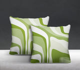 Clegg Abstract Reversible Indoor/Outdoor Square Pillow