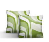 Clegg Abstract Reversible Indoor/Outdoor Square Pillow