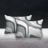 Clegg Abstract Reversible Indoor/Outdoor Rectangular Pillow